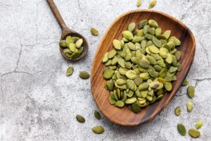 استفاده از تخمه کدو در رژیم غذایی گیاه‌خواری